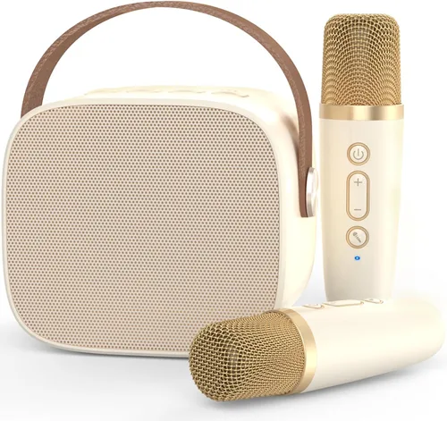 Vista 10 de Mini máquina de karaoke, juguetes divertidos, regalos de cumpleaños de Navidad para niños de 4 a 12 años, niñas, niños, adultos, juguetes