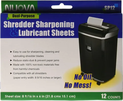 Vista 5 de Nuova SP12T - Trituradora de papel y hojas lubricantes, 12