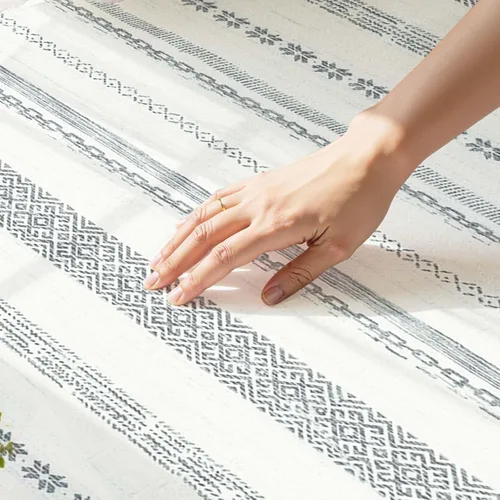 Vista 335 de jinchan Alfombra marroquí de pasillo 2x6 - Alfombra de pasillo lavable a máquina para cocina, alfombra moderna geométrica suave de pelo bajo