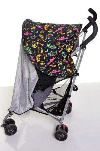Vista 4 de Dreambaby Strollerbuddy - Sombra extendida con red para insectos