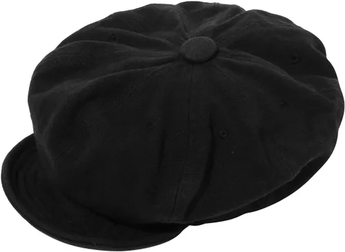 Vista 2 de CLAPE Gorra de algodón para hombre de 8 paneles Ivy Newsboy Gorra Peaky Herringbone Cabbie Gatsby Gorra Applejack Bakerboy Boina Sombrero plano