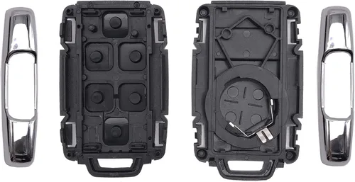 Vista 5 de Carcasa de Control Remoto sin Llave para Llavero Compatible con Chevy Chevrolet Silverado Colorado/GMC Sierra Canyon 2014 2015 2016 2017