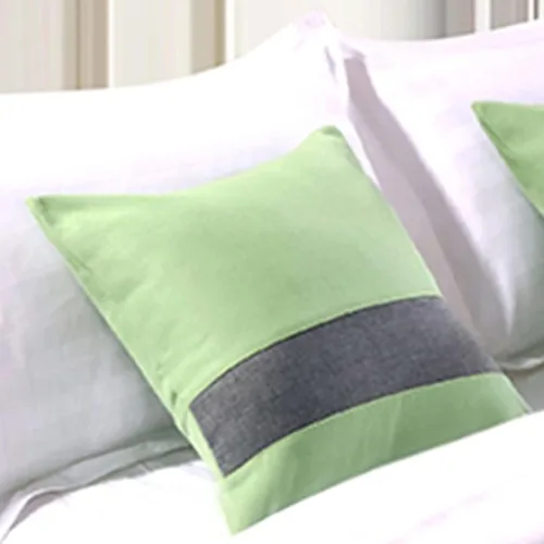 Vista 15 de Cojines con fundas de almohada a juego y núcleo de almohada de 17.7 x 17.7 in, paquete de 1, para decoración de cama, sala de estar, sofá Beige