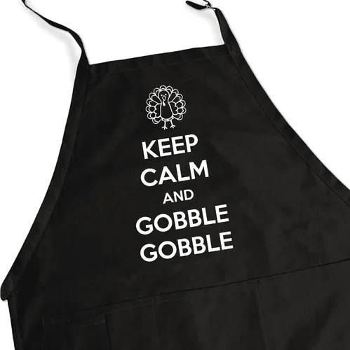 Vista 2 de ApronMen, Gobble Gobble - Delantal de barbacoa ajustable para hombre, talla única