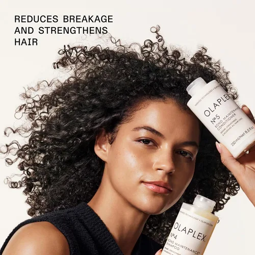Vista 5 de Olaplex Kit de lavado y brillo para el cabello: No. 4, 5, 7, set de champú y acondicionador Limpia, hidrata y controla el encrespamiento hasta 72