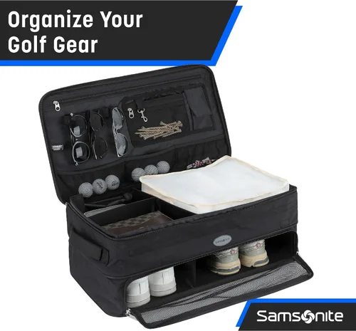 Vista 3 de Samsonite Organizador de casillero de maletero de golf expandible, color b
