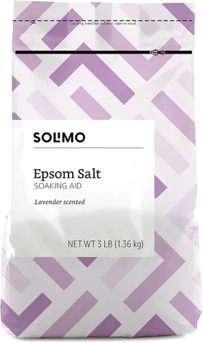Vista 2 de Amazon Brand Solimo - Esencia para remojar sal Epsom con aroma a lavanda