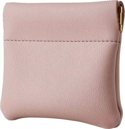 Vista 5 de Travelambo Cartera para mujer con múltiples tarjetas y monedero de cuero para apretar