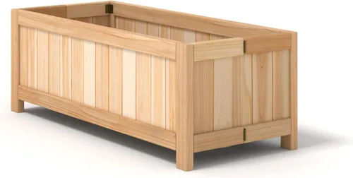 Vista 9 de Giantex Cama de jardín elevada plegable, jardinera plegable para flores y vegetales, caja de plantación para patio, césped, jardín, patio trasero
