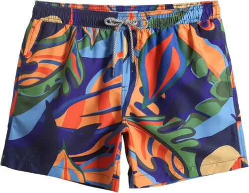 Vista 35 de maamgic Mens Swim Trunks 5" Quick Dry Beach Shorts Bathing Suits with Mesh Lining Pockets