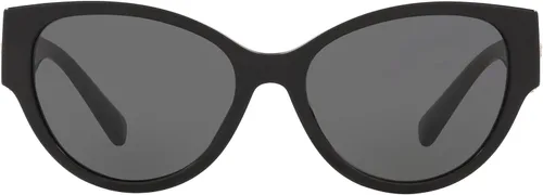 Vista 3 de Versace Woman Sunglasses Black Frame, Dark Grey Lenses, 56MM