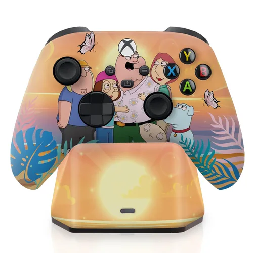 Vista 26 de Vennom Original X-box Modded Controller Wireless and Stand Compatible with X-box One Series X- Customized in USA with Advanced HydroDip Print