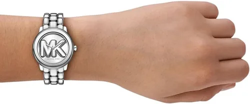 Vista 4 de Michael Kors Women's Phoebe Three-Hand Stainless Steel Watch (Model: MK4963)