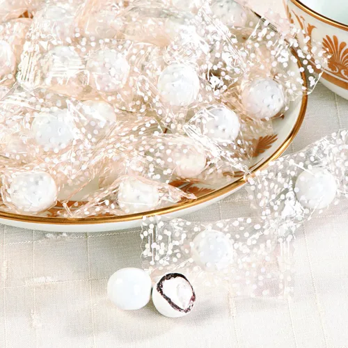 Vista 3 de Oriental Trading Mentas de chocolate gourmet envueltas individualmente, caramelos a granel de menta de mantequilla para bodas, baby shower
