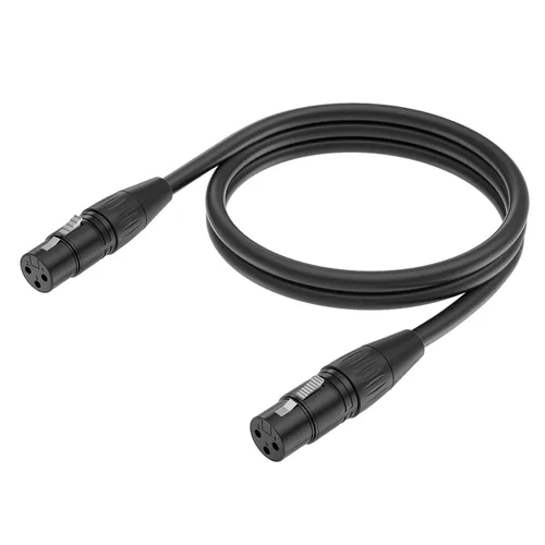 Vista 12 de Cable de micrófono XLR de alta calidad de 5 pies hembra a hembra, paquete de 2