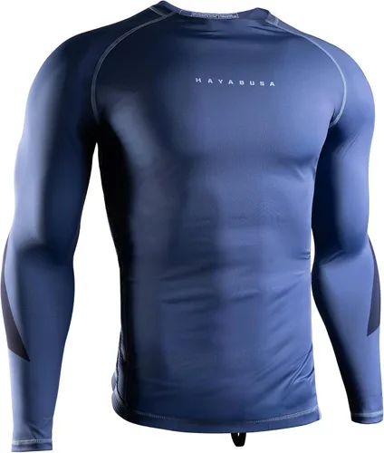 Vista 10 de Hayabusa Protector de erupción Core para hombre de manga larga