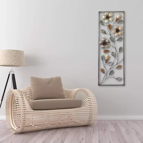 Vista 11 de All American Collection - Decoración de pared chic y moderna de aluminio y metal con marco