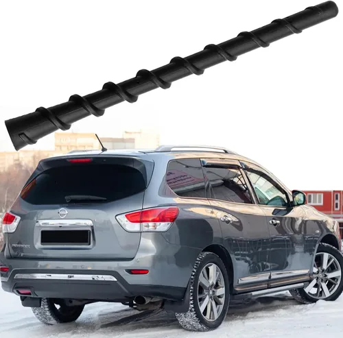 Vista 25 de KSaAuto Antena de repuesto para camioneta Ford, goma flexible de 13 pulgadas, color negro, se adapta a Ford F150 2009-2025, F250 F350 2017-2025