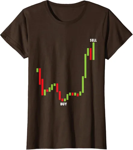 Vista 15 de Funny Day Trading Comprar Baja Venta Alta Stock Trading Camiseta Negro