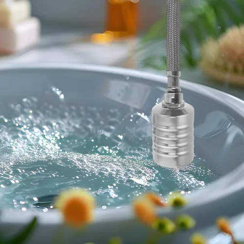 Vista 4 de Válvula de control de nivel de agua automática de acero inoxidable Nivelador de piscina Llenador automático Válvula de flotador sin electricidad