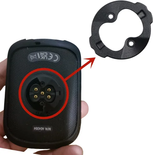 Vista 2 de Adaptador de montaje para computadora para bicicleta, parte trasera giratoria Compatible con Edge 540 840, pieza de reparación, repuesto