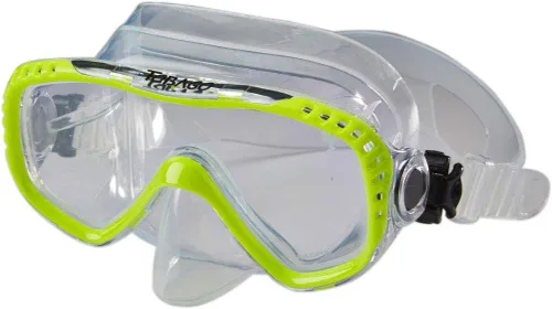 Vista 8 de AKONA Tobago - Máscara de buceo con falda de silicona transparente y lente templada única