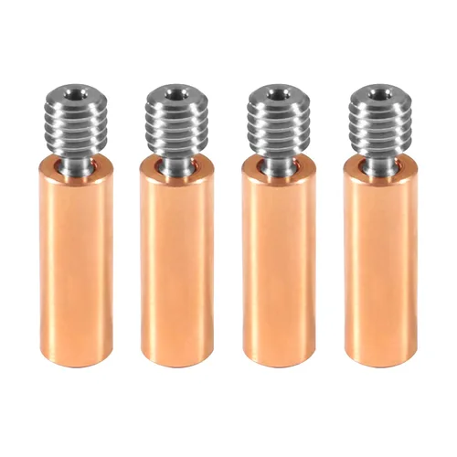 Vista 7 de DIANN 4 piezas CR6 SE Bimetálico Heatbreak Actualización Todo Metal Heatbreak Aleación Titanio y Cobre Bimetálico Garganta Boquilla para Impresora