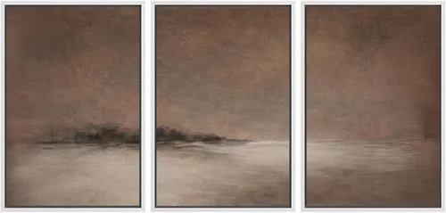 Vista 40 de SIGNWIN Lienzo enmarcado para pared, juego de arte con olas del océano, playa, orilla, paisaje marino, naturaleza, vida silvestre, ilustraciones
