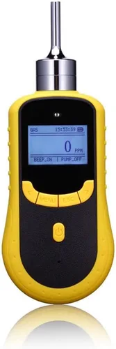 Vista 8 de ATO Detector portátil de fugas de gas de hidrógeno 0 a 500 ppm, monitor de gas H2 con alarma de sonido y luz