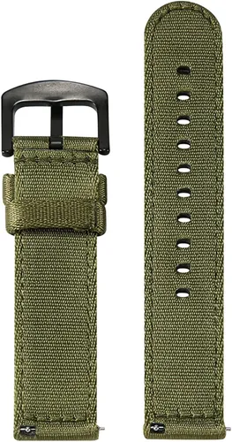Vista 5 de WOUKUP Correa de reloj de nailon militar de liberación rápida de alta calidad, material de cinturón de seguridad, correa de reloj de 0.709in