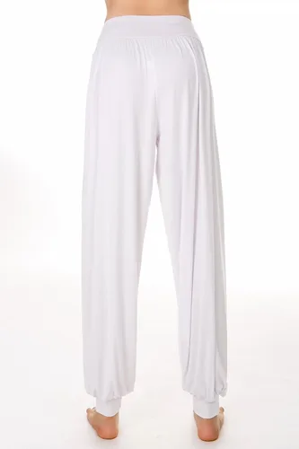 Vista 68 de Pantalones de algodón para mujer, elásticos, suaves, para yoga, deportes