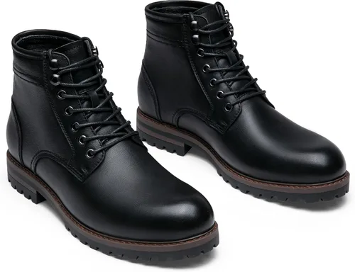Vista 4 de Jousen Mens Chukka Boots Classic Leather Dress Boot