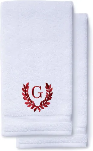 Vista 75 de Toallas de mano decorativas y con monograma para baño, cocina, maquillaje Regalo personalizado para boda-nupcial Toalla turca de lujo