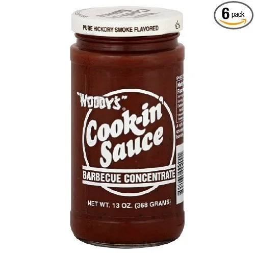 Vista 2 de Woody's Cook-in' Sauce - Concentrado de barbacoa de 13 oz
