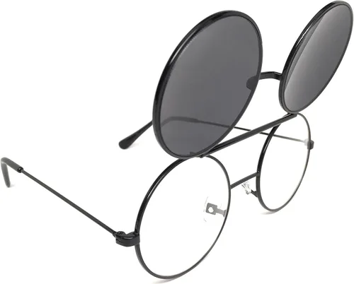 Vista 6 de Gafas de sol Django de metal Steampunk Flip Up
