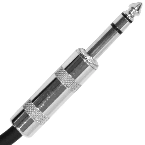 Vista 2 de Seismic Audio - SATRXL-M2 - Cable de conexión XLR verde de 2 pies macho a 1/4" TRS