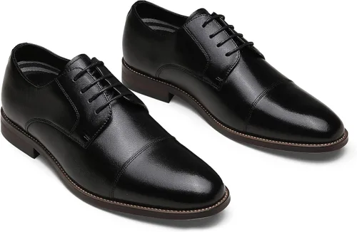 Vista 5 de Jousen Men's Dress Shoes Classic Mens Oxfords Formal Business Shoes Modern Derby Oxford