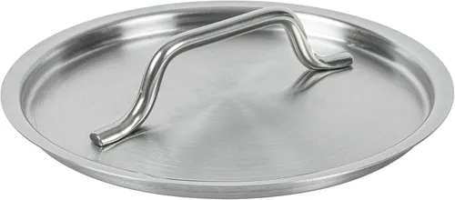 Vista 12 de Restaurantware Tapa de sartén de acero inoxidable, 7 x 2 pulgadas