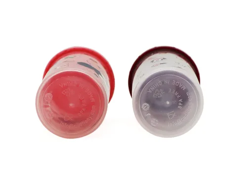 Vista 6 de Cudlie Disney Baby Girl - Paquete de 2 vasos duros de 10 onzas para bebé, mejor sonrisa
