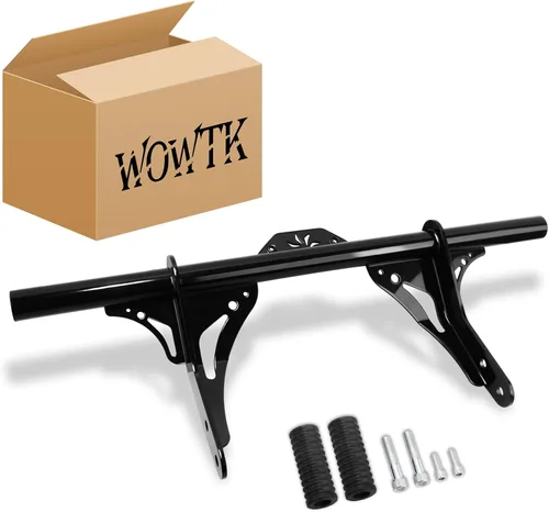 Vista 7 de Barra protectora de estriberas de carretera/estriberas de carretera Protector de motor para Harley Dyna con modelos de control medio 2006-2017