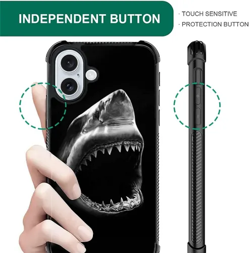 Vista 73 de Funda compatible con iPhone 15, diseño de elefantes africanos, diseño increíble a prueba de golpes, antiarañazos, carcasa trasera de policarbonato