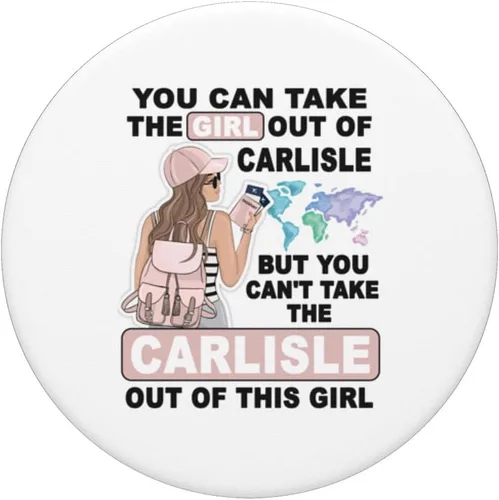 Vista 3 de Proud Carlisle Girl - Cool Girl from Carlisle City PopSockets Swappable PopGrip
