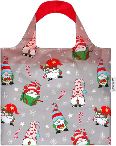 Vista 9 de Wrapables Bolsa de compras reutilizable de la colección AllyBag de Navidad