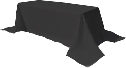 Vista 29 de GEFEII Servilletas de tela de poliéster sólido de 18 x 18 pulgadas para cocina, mantel rectangular cuadrado redondo para bodas, fiestas