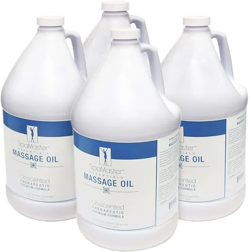 Vista 7 de Master Massage Loción de masaje sin perfume en botella de 1 galón.