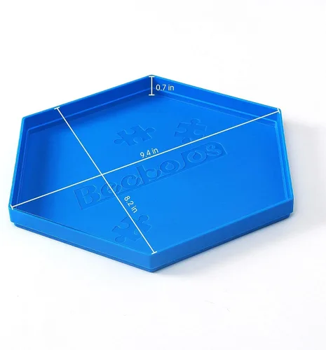 Vista 2 de Becko Puzzle Mat para rompecabezas de hasta 1500 piezas + bandejas de clasificación de rompecabezas