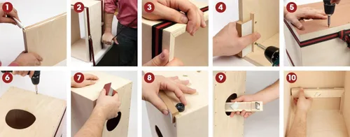 Vista 8 de Sela SE 018 Cajon Kit de caja mediano con instrucciones y CD de audio