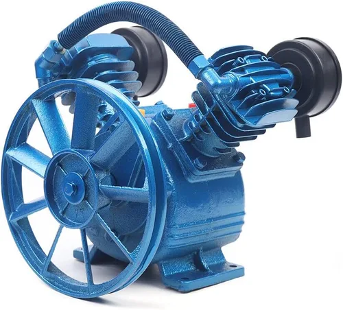Vista 10 de Bomba de compresor de aire 2HP 1.5KW 175L/Min Bomba de cabeza de compresor de aluminio Compresor de aire Compresor de aire Unidad de bomba de cabeza