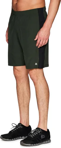 Vista 25 de RBX Active - Pantalones cortos de baloncesto para hombre, 9 pulgadas, elásticos, con bolsillos