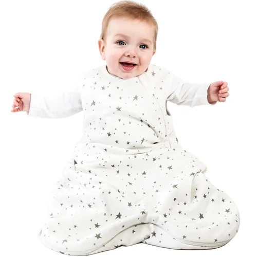 Vista 13 de Woolino – Saco de dormir para bebé – 4 temporada Basic lana merino – Saco de dormir o saco, 0 – 3 Años, 0-6 meses, Gris